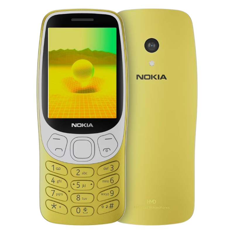 Мобільний телефон Nokia 3210 DS 2024 Y2K Gold